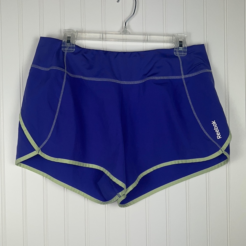Reebok Purple Playdry Athletic Shorts Size Large